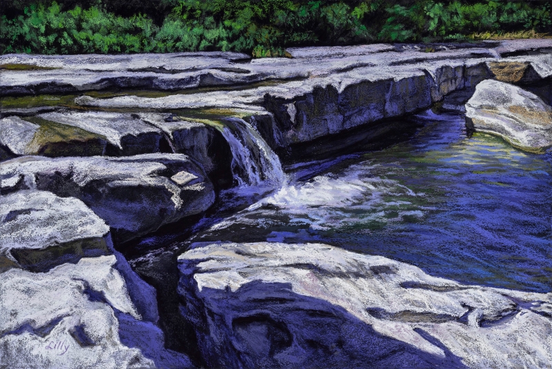 McKinney Falls by artist Nancy Lilly